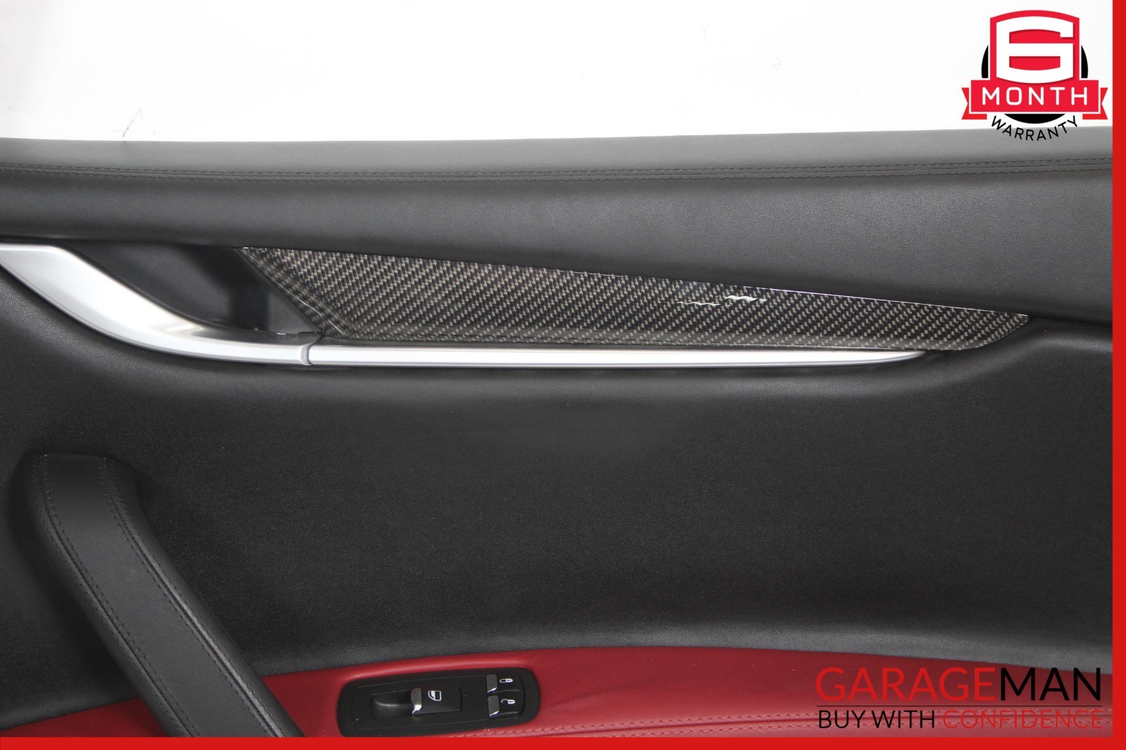 14-22 Maserati Ghibli M157 Front Right Passenger Side Interior Door Panel OEM