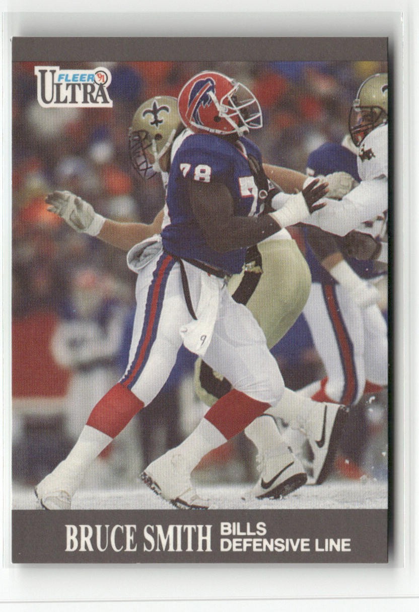 1991 ULTRA #8 BRUCE SMITH BUFFALO BILLS
