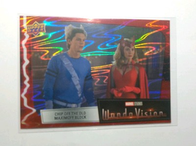 Wandavision Red Holo No.51 Card Neu Marvel Studios Upper Deck