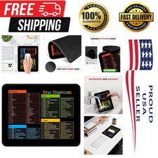 Stylish Non-Slip Gaming Mouse Pad with Smooth Surface - 10.2x8.3 inches