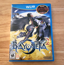Nintendo Bayonetta 2 Bonus Game Included Wii U 2014 M Action Adventure NTSC
