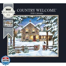 Lang Companies, Country Welcome Special Edition 2026 Wall Calenda