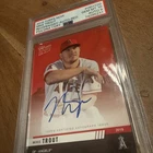 2019 Topps Now RED Opening Day #DD-1720 Mike Trout  /10 Gem 10💎🔥NUKE🤯Auto🔥