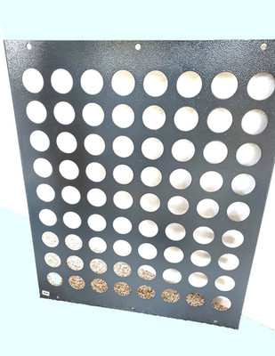 5C Collet Holder- 72 Holes- Metal- 18''X15'' *collet side only *New