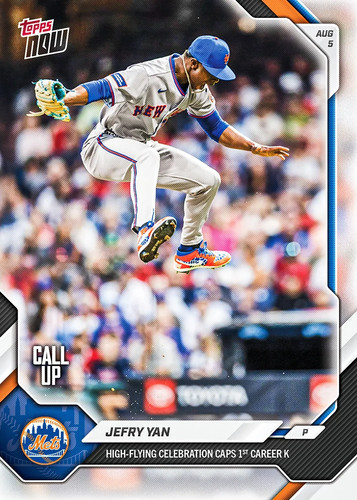 2026 Topps Now 526 Jefry Yan