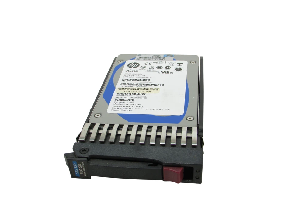HP MO0800FBRWD 800GB 2.5" SAS Solid State Drive SSD Grade A 632430-003 - Image 2 of 4