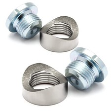 M18X1.5 Bung and Plug Notched Style (2 Bungs/ 2 Plugs) Notched Style Fitting 4