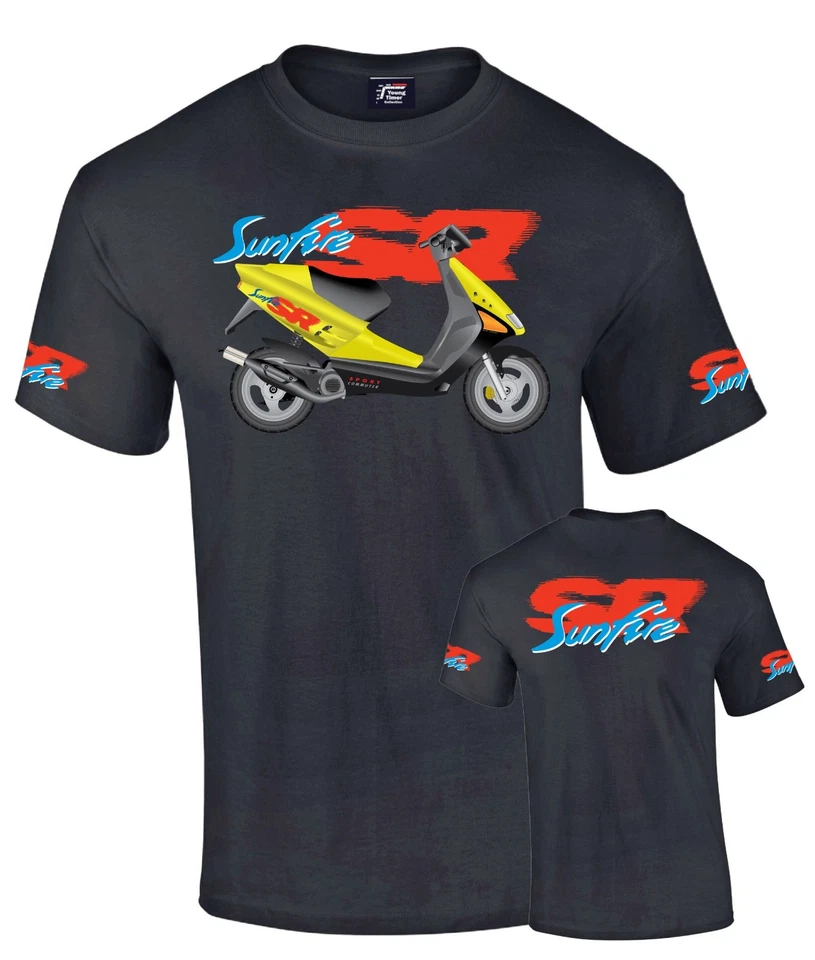 APRILIA SR 50 t-shirt evocativa REGGIANI BIAGGI PERUGINI VIPER EQUIRE - Imagen 2 de 2