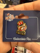 New Buc-ees Souvenir Hat Pin 4th of July 250t...