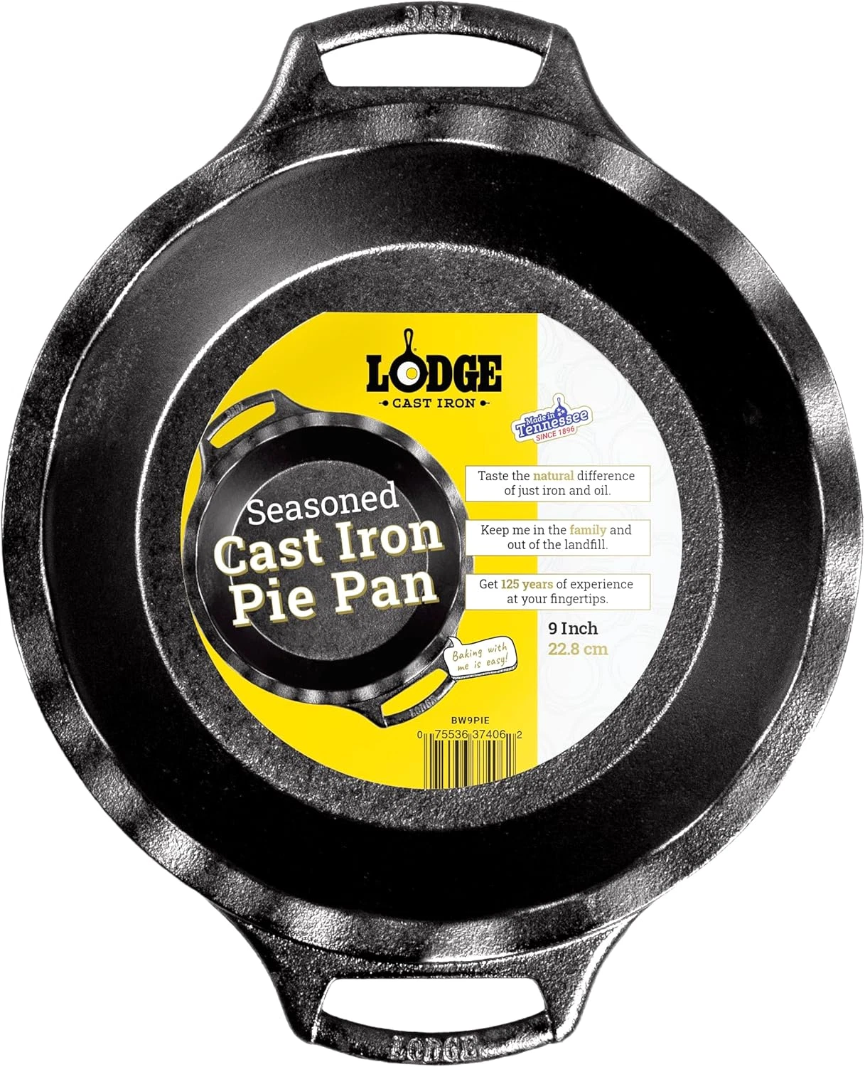 Lodge Cast Iron Pie Pan 9 Inch