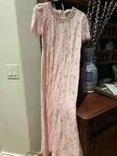 Designer Self Portrait mother of bride dress pink size 4, worn once Stunning