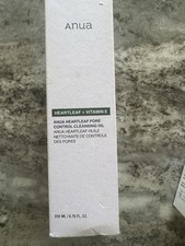 Anua Heartleaf Vitamin E Pore Control Cleansing Oil for Face 200ml
