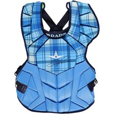 Jose Trevino Yankees Signed Game-Used Blue Chest Protector from 2023 MLB Season