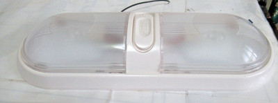 KHANS ENTERPRISE CO. RV /BOAT Ceiling Dome Light Fixture 12V CABIN LIGHT 1068XX