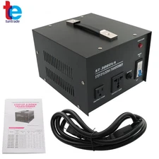 Step Up/Down 110V To 220V/220V To 110V 3000 Watt Voltage Converter Transformer
