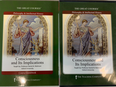 The Great Courses Consciousness and Its Implications CD Set / Book Philosophy