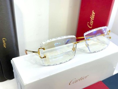 Cartier Classic C-décor CT-00920 Rimless Sunglasses Clear