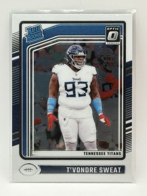 T'Vondre Sweat 2024 Donruss Optic #295 Rated Rookie