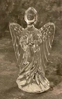 Waterford Crystal Guardian Angel Praying Glass figure. Original Vintage