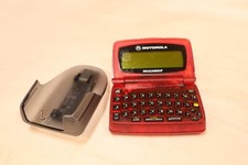 Vintage Motorola Talkabout 2-Way Pager Red a06pkb5906aa
