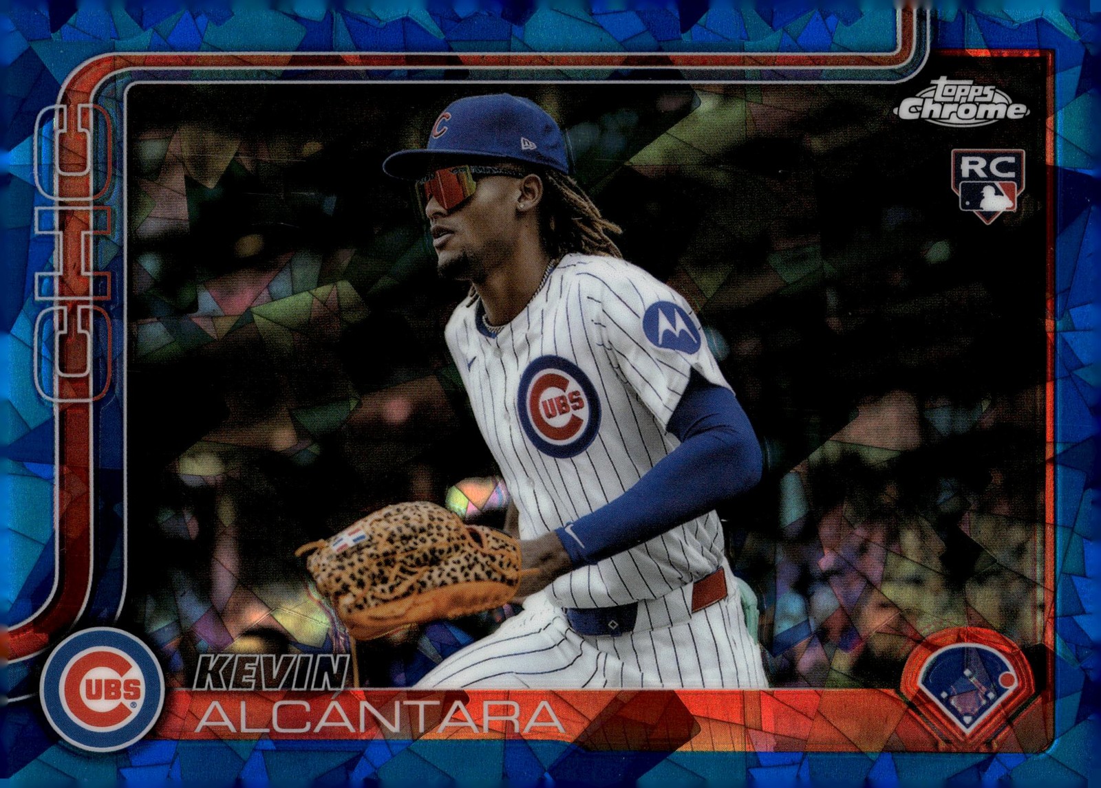2025 Topps Chrome Sapphire Image Variations #173 Kevin Alcantara Cubs - NM-MT