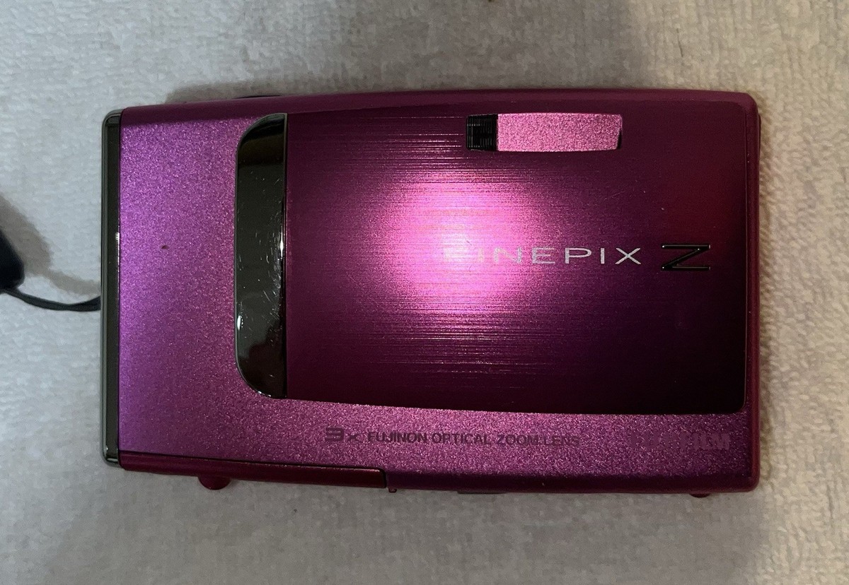 FUJIFILM FINEPIX Z10FD,Pink, 3x, 2.5, 7.2MP, Excellent from JAPAN
