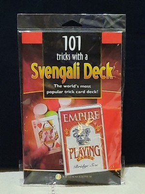 101 magic tricks with a Svengali Trick Playing Cards Deck Empire Brand Easy