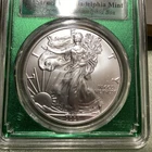 2021-P S$1 Eagle T-1 Emergency Issue 3rd Philadelphia Box PCGS MS70 1oz Silver