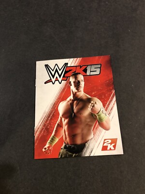 wwe 2k15 ps3 Manual Only