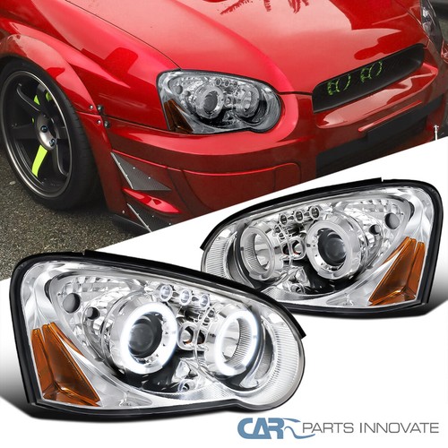 Fit 04-05 Subaru Impreza WRX LED Dual 