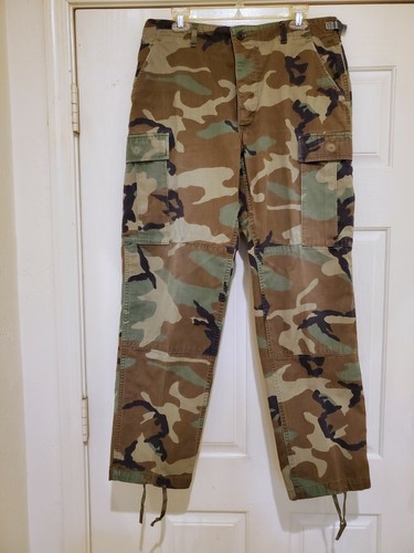 Hose, Woodland Camo, Combat, Medium-Regular, gebrauchter Zustand - Bild 1 von 12