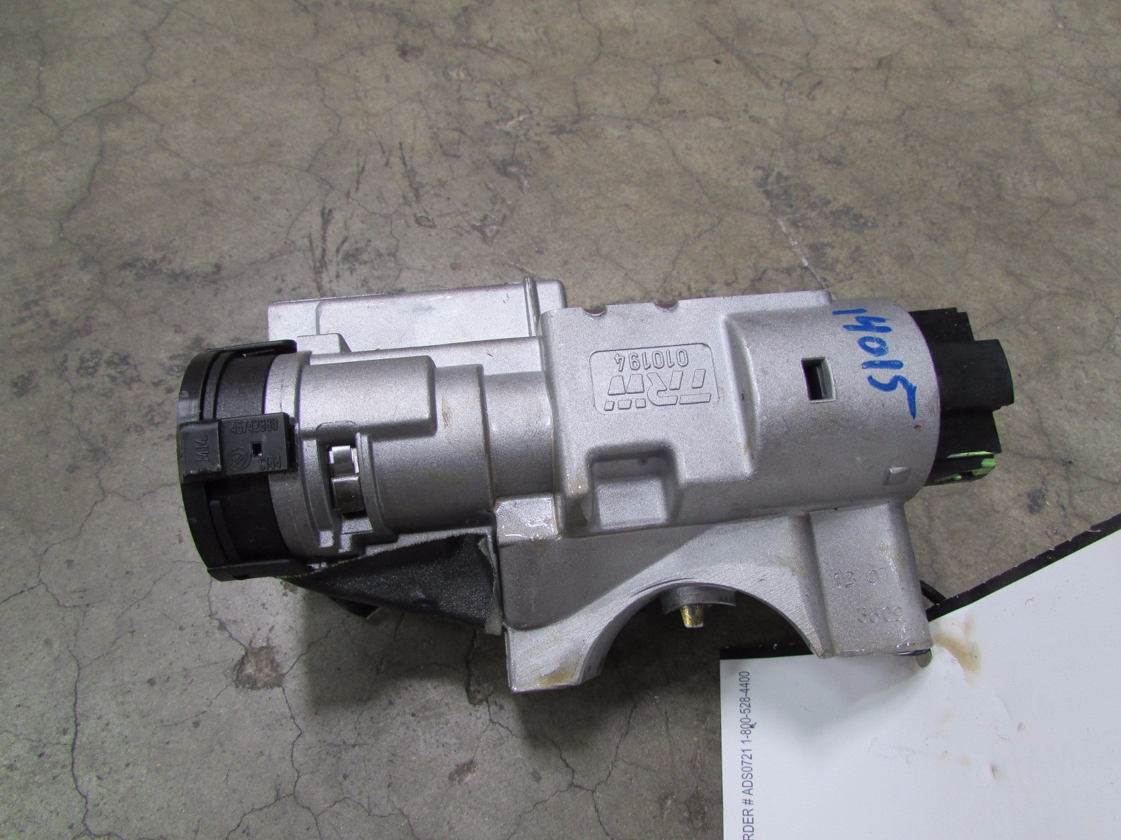 Maserati Quattroporte, Ignition Switch, P/N 187748, Used