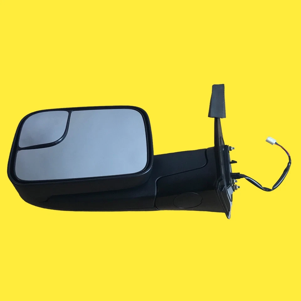 Пара текстурированных черных буксировочных зеркал с электроприводом подогревом Trail Ridge для Dodge Ram Truck #218 - Изображение 2 из 4