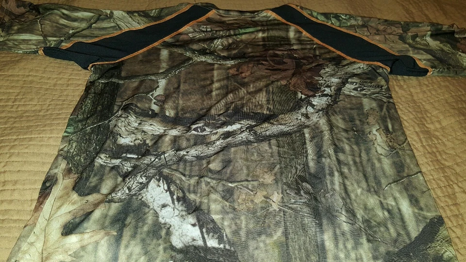 Camiseta camuflada manga corta Mossy Oak para niño, talla XXL (18) 2XL Breakup Infinity Foto 4 de 4