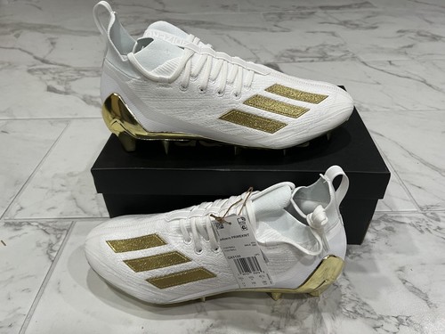 adidas white and gold football cleats