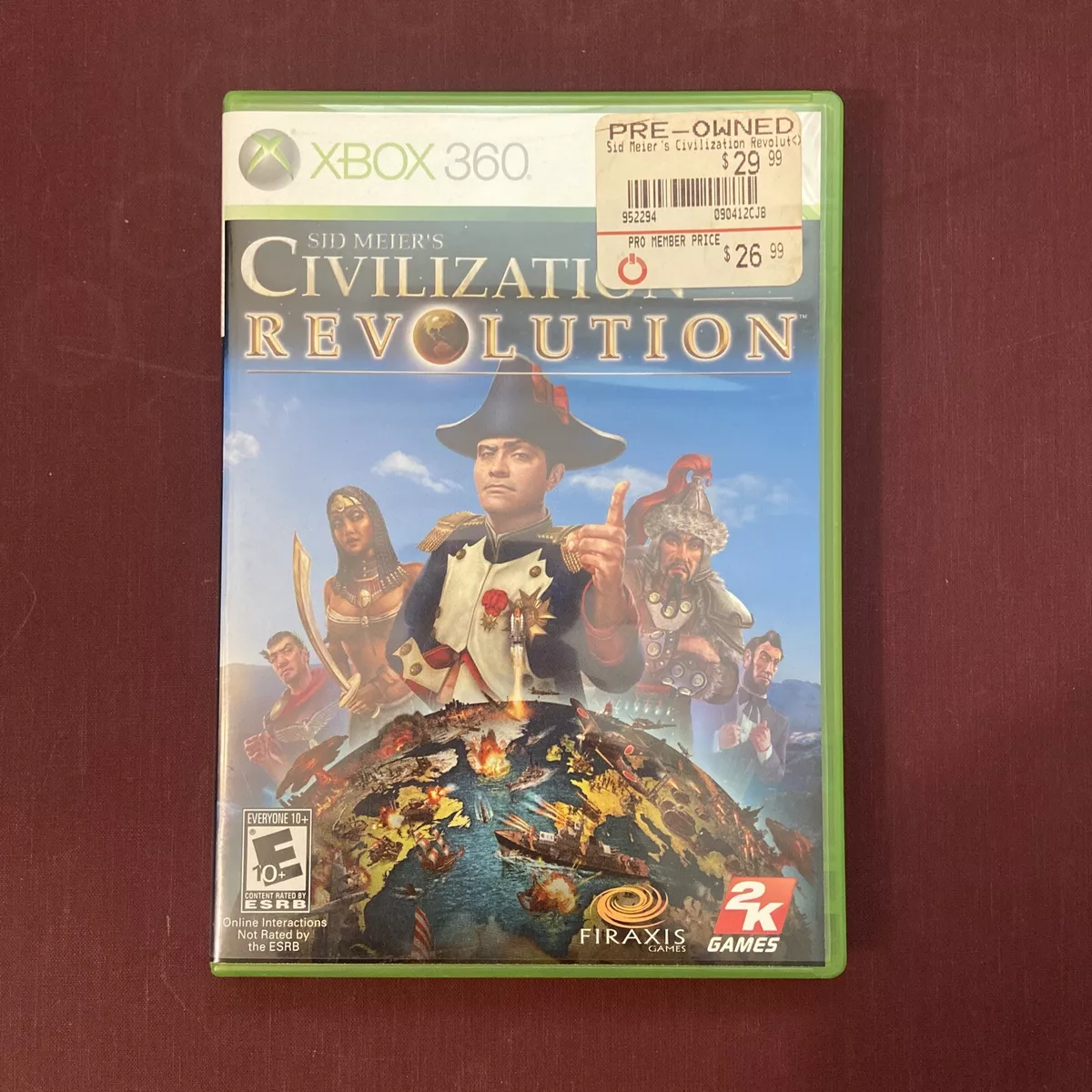 Sid Meier's Civilization: Revolution para Xbox 360 (2008)