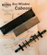 Athearn HO Bay Window Caboose VALUE PACK - Floor, Weight & Underframe Parts NEW!
