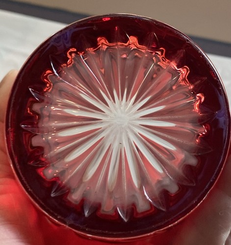 Set Of 3 WATERFORD Marquis BROOKSIDE Double Old Fashioned RED D0F Glasses EUC! - Picture 11 of 14