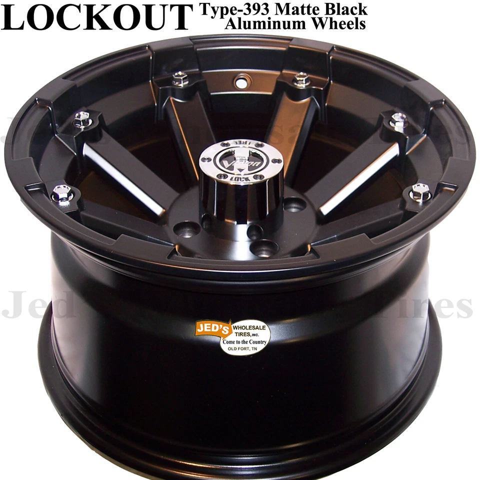 4) 12" Rims Wheel some John Deere GATOR XUV UTV ATV 12x8 5/4.5 Type 393 Aluminum - Изображение 3 из 4