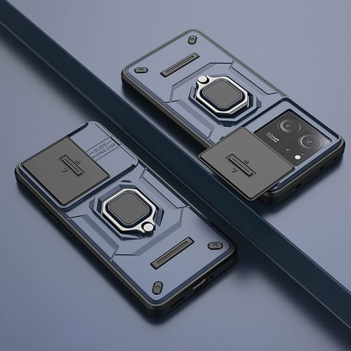 Für Xiaomi Redmi 14C 13C Panzer Hülle mit Schiebe Kamera Cover Ring Ständer Case - Picture 17 of 23