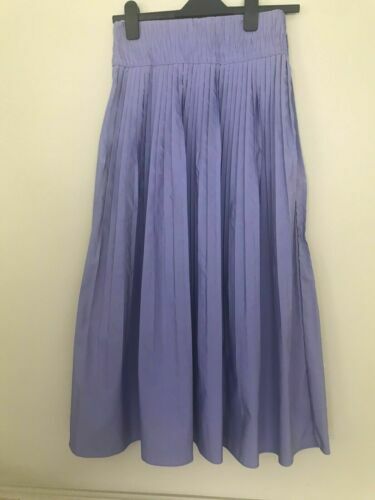 Zara Chain Print Pleated Dress | eBay UK