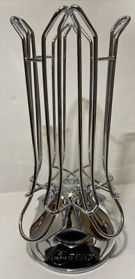 Keurig Rivo 20 Pack Carousel ( Chrome Plated, Rotating Base, Brand