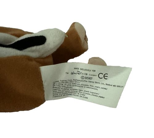 Disney Store Mini Bean Bag Plush Dale Chipmunks 7” New W/ Tag #189 - Bild 6 von 8