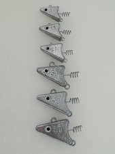 3er Packung Einschraub Jigs in Fischkopf-Form...