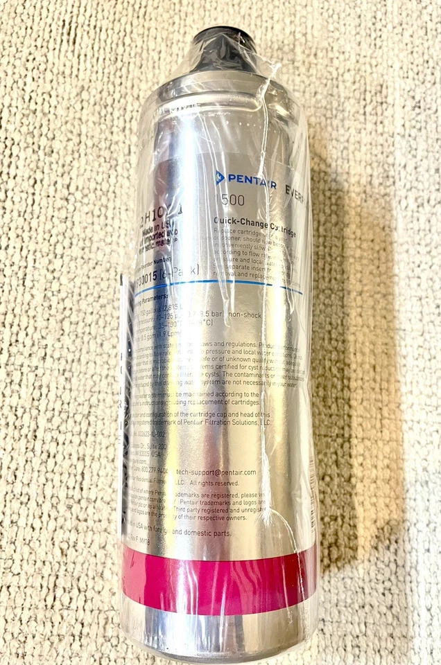 Cartucho filtro Pentair Everpure 1500 cartucho C-1500, nuevo y precintado Foto 4 de 4
