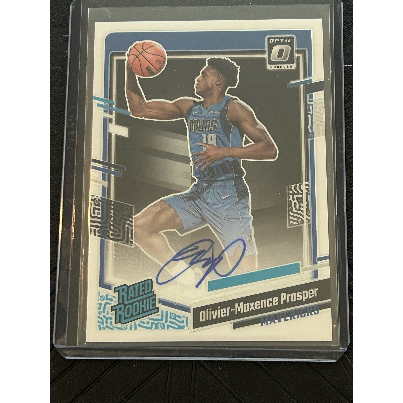 2023-24 Donruss Optic Olivier-Maxence Prosper Rated Rookie Auto #274 Mavericks