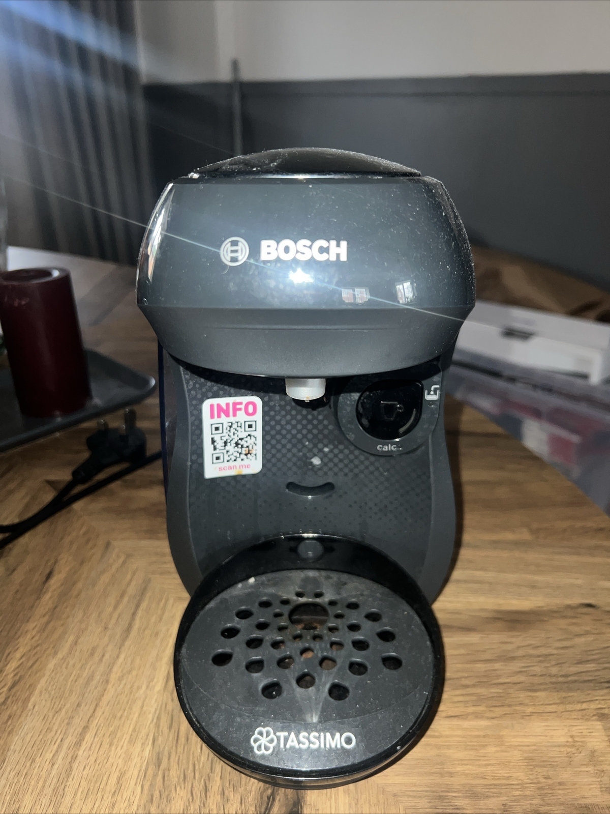 Bosch Tassimo Happy Pod Coffee Machine Black 696537581114 eBay