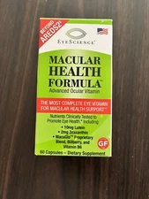 EyeScience® Macular Health Formula, 60ct  Advanced Ocular Vitamin 03/2026