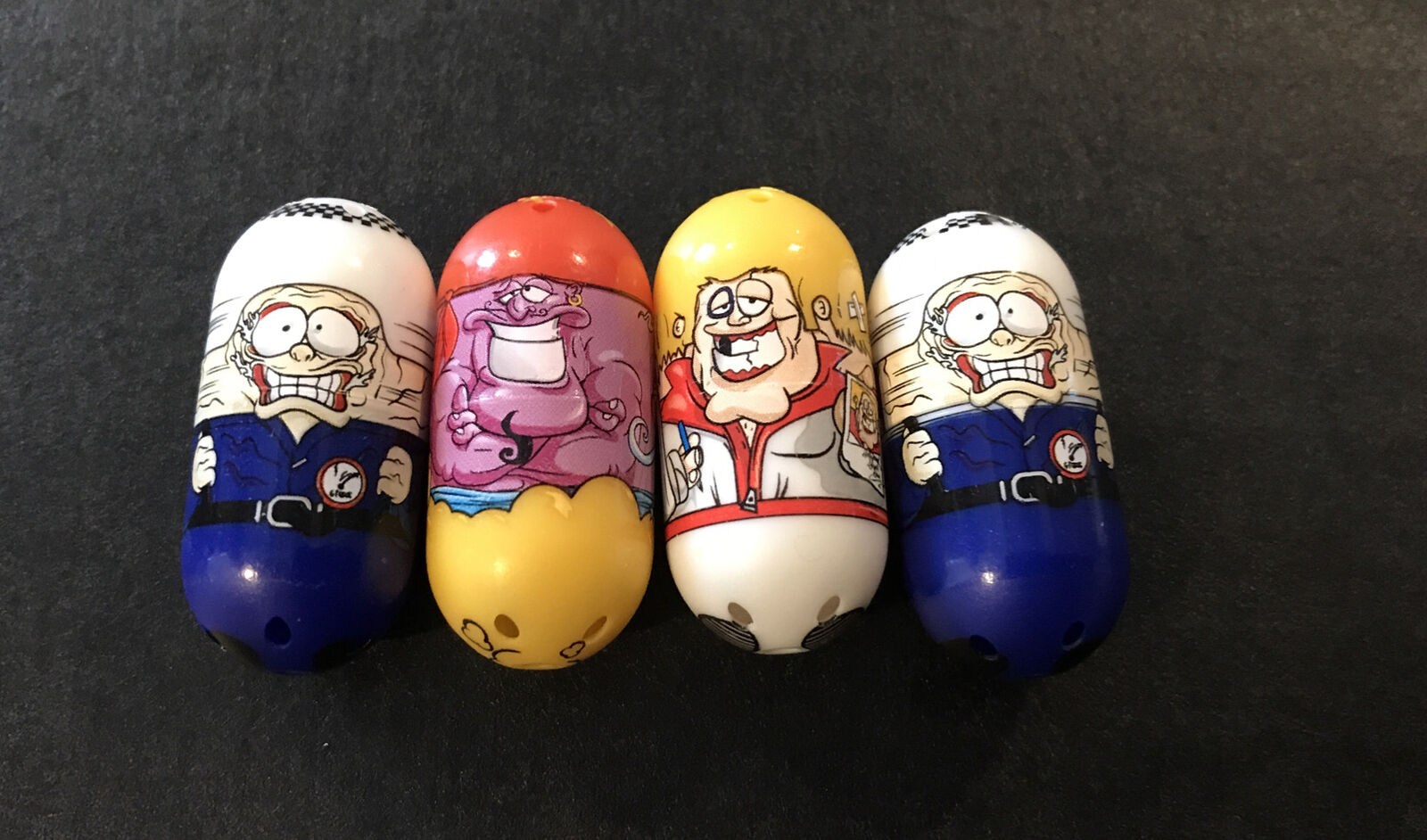 MIGHTY BEANZ LOT OF 4 Special Edition Beans G-Force, Genie, Holl