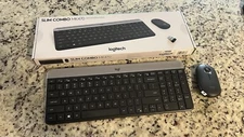 Logitech MK470 Ultra Slim Wireless Keyboard & Mouse Combo - Grey/Black
